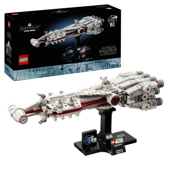 Lego Star Wars: Tantive Iv, Modello Di Astronave Da Star Wars: Una Nuova Speranza Per Adulti Da Costruire E Collezionare, Leggendario Caccia Stellare, Ottimo Regalo Di Compleanno Per I Fan 75376-image