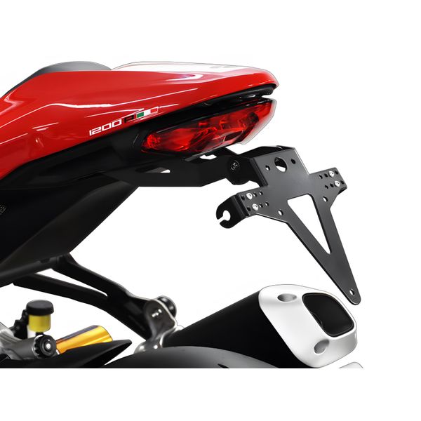 Porta Targa Zieger Classic Compatibile Con Ducati Monster 1200 R Bj 2016-19-image