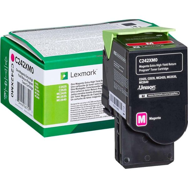 Original Lexmark Mc 2535 Adwe (C242XM0) Toner Magenta-image