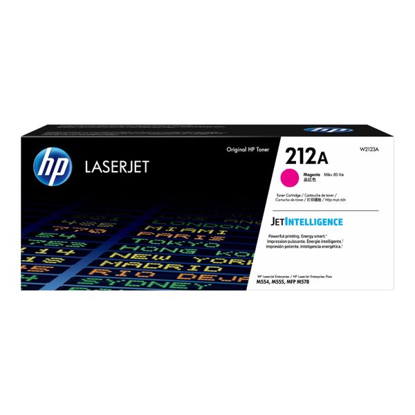 Original HP W2123A / 212A Toner Magenta-image