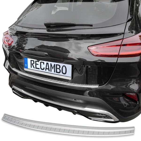 Protezione Paraurti In Acciaio Inox Opaco Adatta Per Kia Xceed | X Ceed | Bj Dal 2019>-image