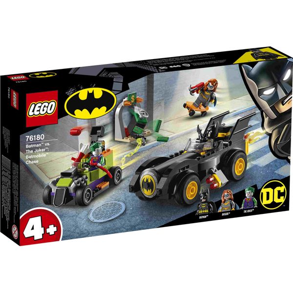Lego 76180 Dc Batman Vs. Joker: Inseguimento Nella Batmobile, Set Con Auto E Supereroi Per Bambini Dai 4 Anni In Su-image