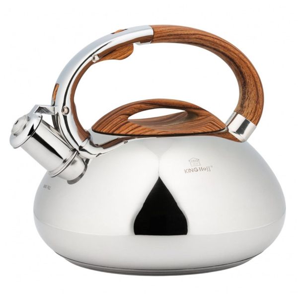 Kinghoff Bollitore In Acciaio 3,0L Con Fischietto 8069-image