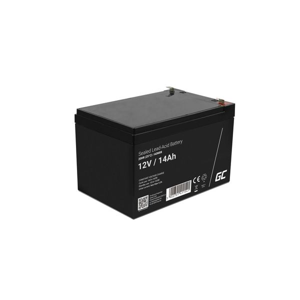 Green Cell AGM08 Industrial Rechargeable Battery Sealed Lead Acid (Vrla) 14000 Mah 12 V-image