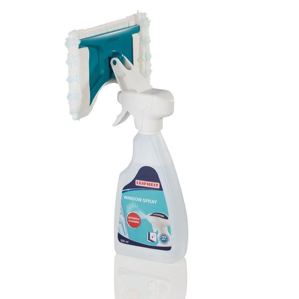 Leifheit Micro Duo Mop Per Finestre Con Detergente Per Vetri 500 Ml Leifheit 51165-image