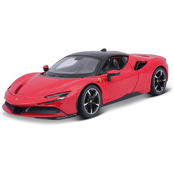 Bburago 18-26028 - Modellino Di Auto - Ferrari R&P SF90 Stradale (Rosso, Scala 1:24)-image