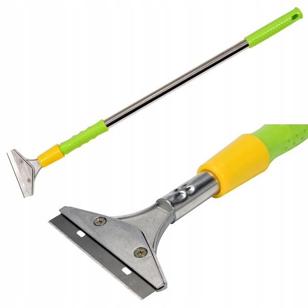 Raschietto Telescopico 68-112 Cm, Raschietto Per Vetro, Raschietto Per Piastrelle-image