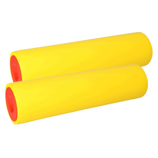 Kotarbau® Set Di 2 Rulli Di Ricambio Per Rullo Pressore In Gomma Per Carta Da Parati 240 Mm X 55 Mm-image
