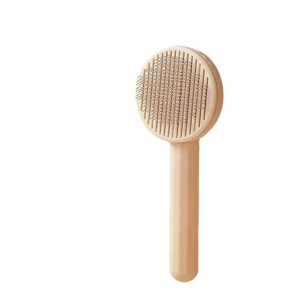 Inf Spazzola Autopulente Per Animali Domestici Beige-image