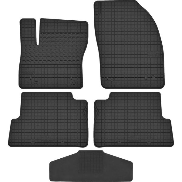 Tappetini In Gomma Adatti Per Ford C-Max I Con Copertura Del Tunnel-image
