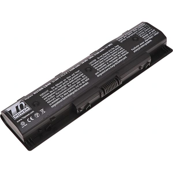 Batteria T6 Power Per Hewlett Packard Envy 15T-T100 Select Edition Serie, Li-Ion, 11,1 V, 5200 Mah (58 Wh), Nero-image