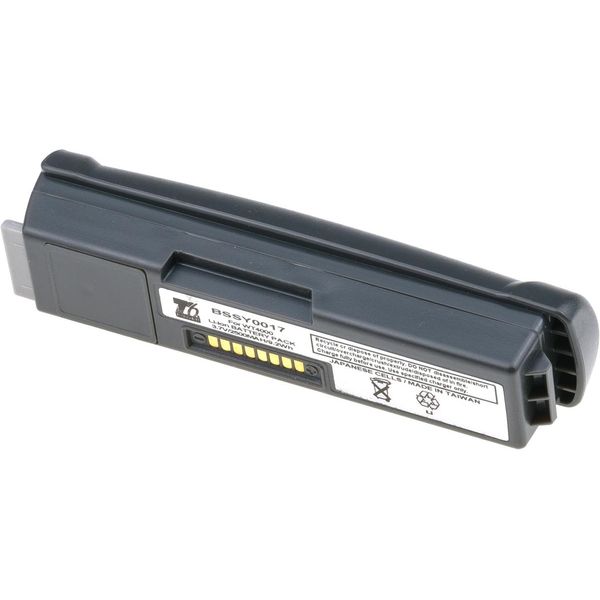 Batteria T6 Power Per Scanner Di Codici A Barre Zebra, Numero Di Parte BTRY-WT40IAB0E, Li-Ion, 3,7 V, 2500 Mah (9,2 Wh), Nero-image