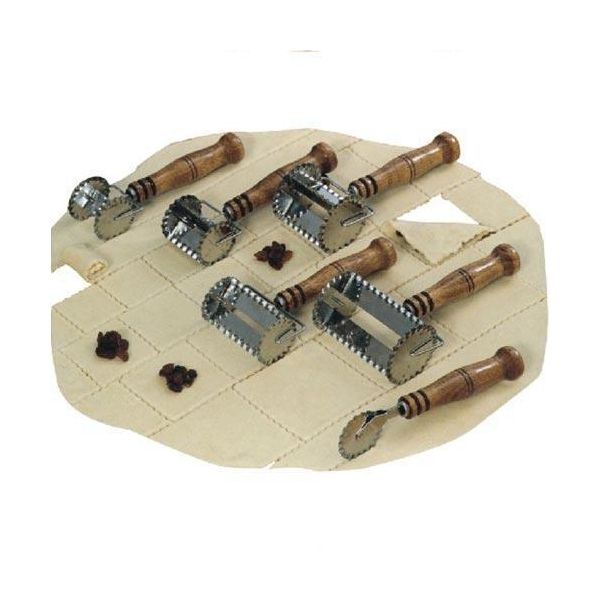 Manico 4X4Cm In Acciaio Inox+Manico In Legno-image