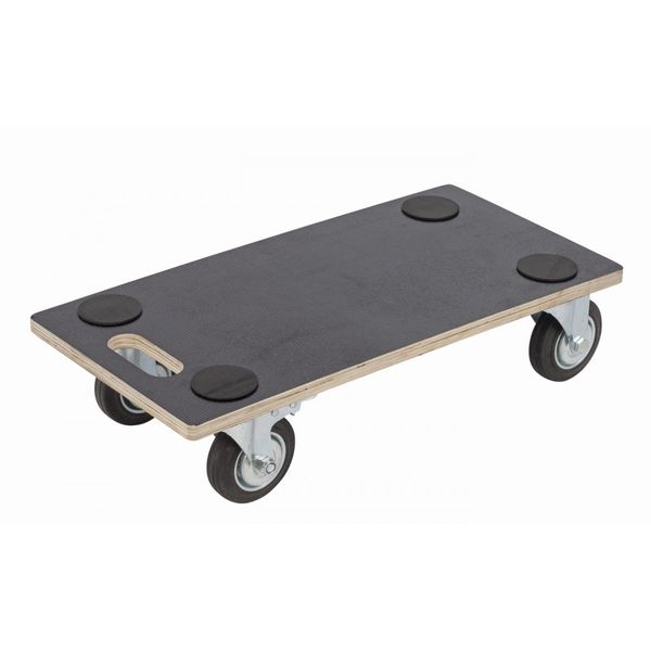 Piattaforma Kreator 580X290 Mm 400Kg Con Ruote Argento Argento Taglia Unica-image
