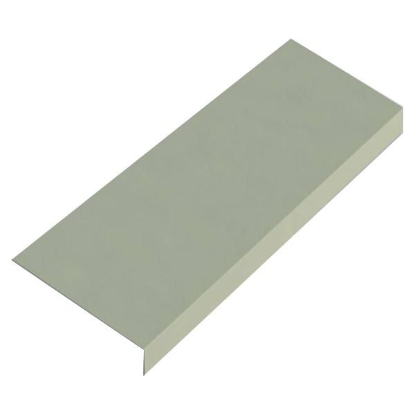 Sottostrato Per Grondaia RŠ 167, 1 M, Verniciato Zinco, Grigio Polvere Ral 7037-image