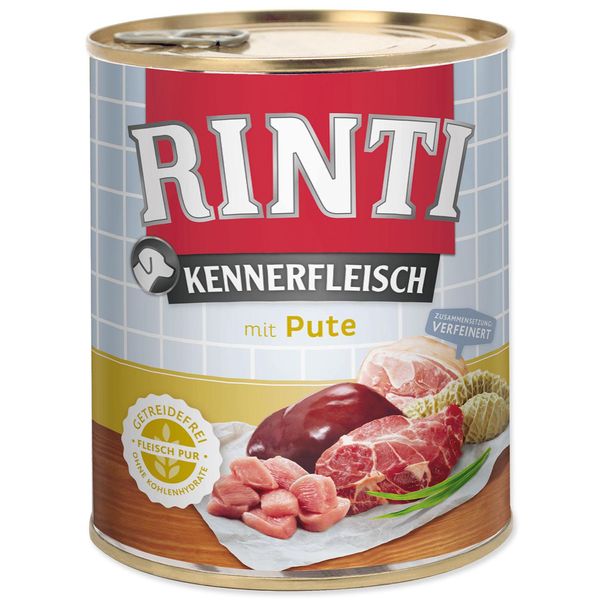 Rinti 800Gx12 Carne Di Tacchino In Scatola-image