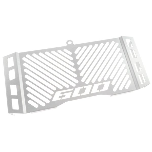 Copriradiatore Zieger Compatibile Con Honda Cbf 600 Design Logo Argento-image