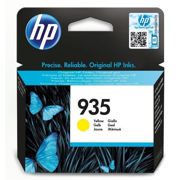 Original Hp Officejet Pro 6235 (C2P22AE / 935) Druckerpatrone Gelb-image