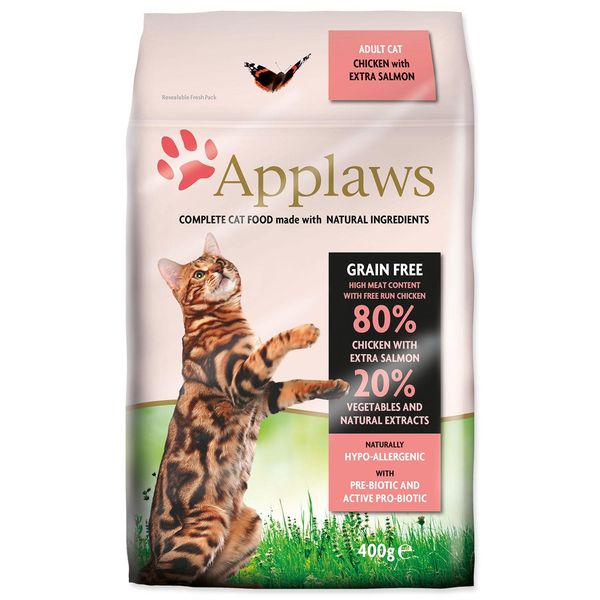Applaws Cat 400G Pollo & Salmone-image