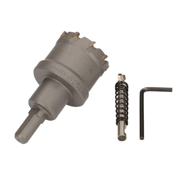 Kotarbau® Sega A Tazza 40 Mm Hss Fresa A Tazza Punta Da Trapano Sega A Tazza Lama Da Sega Per Metallo, Acciaio Inox, Legno, Plastica-image