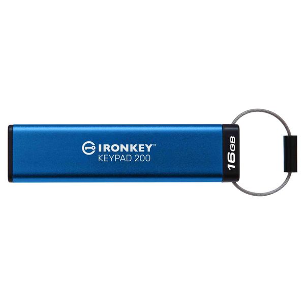 Kingston IKKP200/16GB Usb-Stick 16GB Kingston Ironkey Keypad 200 Retail-image