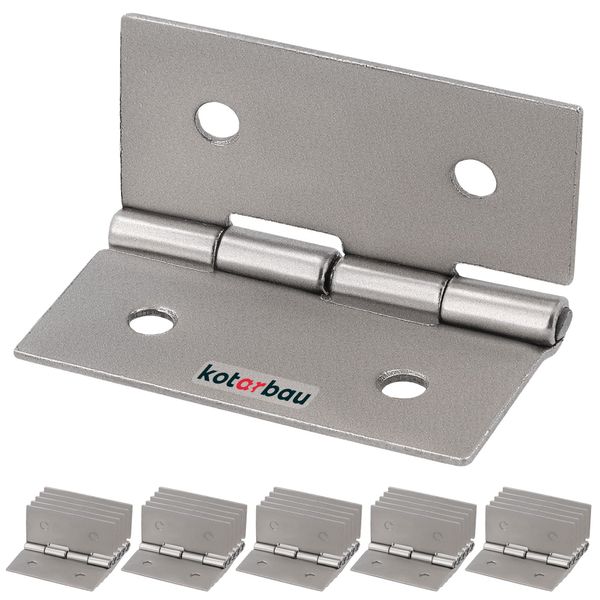 Kotarbau® Set Di 25 Cerniere Per Mobili 35 Mm Cerniera Per Mobili Cerniera Per Armadi Cerniere Laminate In Nichel Cerniere Per Piano Cerniera Connettore Cassa Cerniere Cassette Degli Attrezzi-image