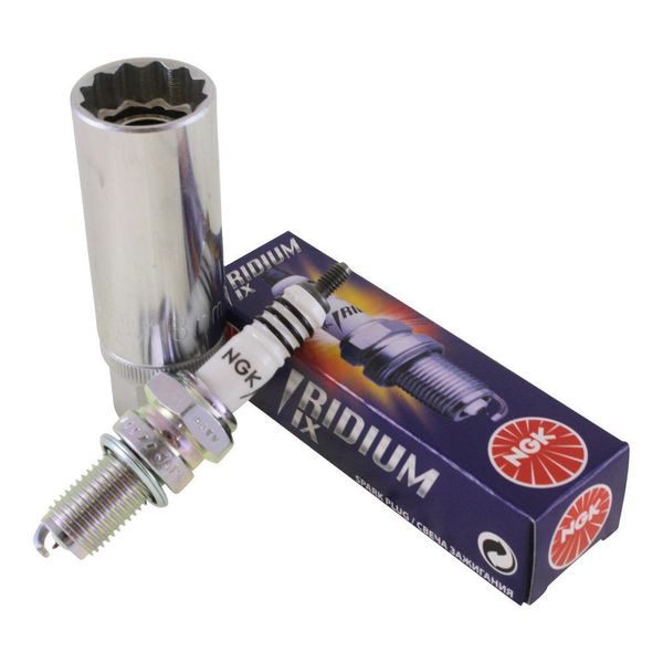 Candela D'accensione Ngk DPR9EIX-9 Iridium Con Presa Per Candela Magnetica-image