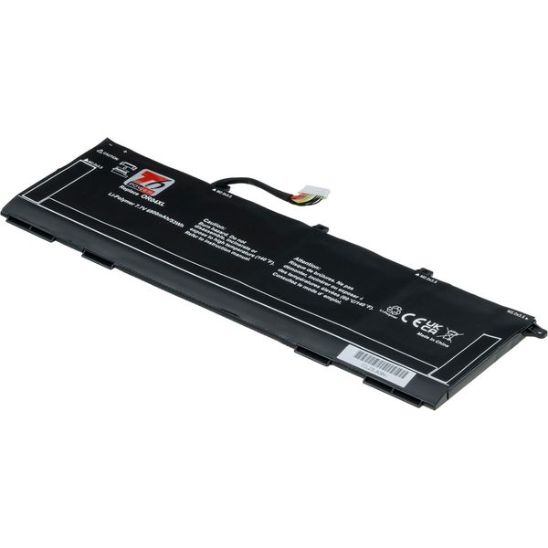 Batteria T6 Power Per Hewlett Packard Elitebook X360 830 G6, Li-Poly, 7,7 V, 6900 Mah (53,2 Wh), Nero-image