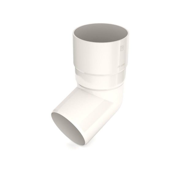 Gomito In Plastica Bryza 67° Ø 110 Mm, Bianco Ral 9010-image