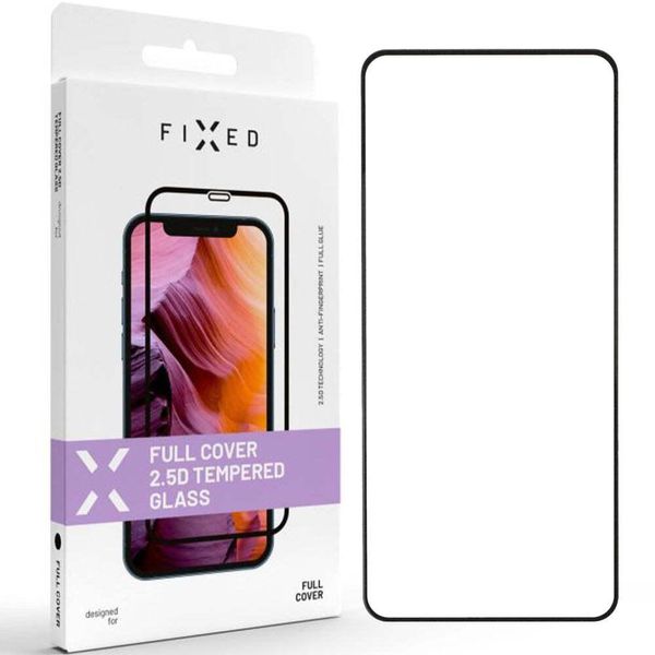 Vetro Temperato Per Infinix Hot 40I, Copertura Completa Fissa In Vetro Temperato 2.5D, Con Cornice Nera-image