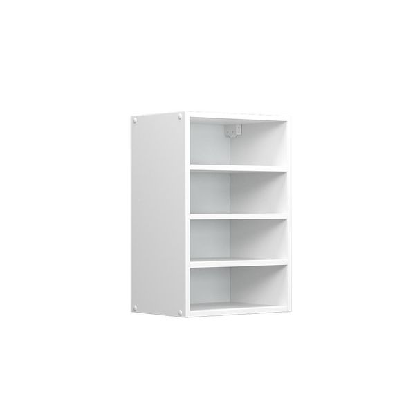 Vicco Pensile Universale R-Line, 40 Cm Con Ripiani Aperti, Bianco/Bianco-image