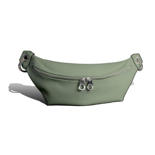 Borsa A Tracolla Verde GlüXklee Borsa In Pelle Finta D2OTD5029G-image