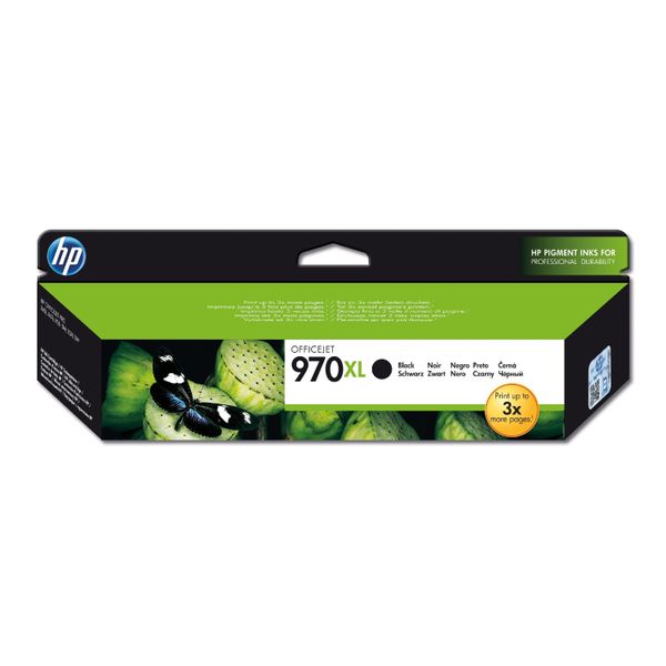 Original Hp Officejet Pro X 476 Dn (CN625AE / 970XL) Druckerpatrone Schwarz-image