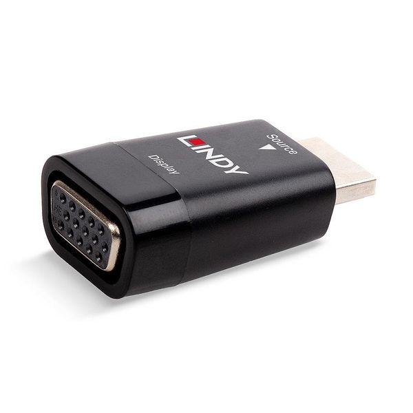 Lindy 38194 Adattatore Per Inversione Del Genere Dei Cavi Hdmi Type A (Standard) Vga Nero-image
