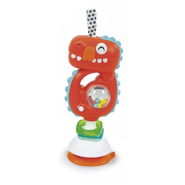 Clementoni - Sonaglio Musicale Baby Clementoni Dinosaur - Sonaglio Per Bambini Da 3 Mesi (17330) Clementoni-image