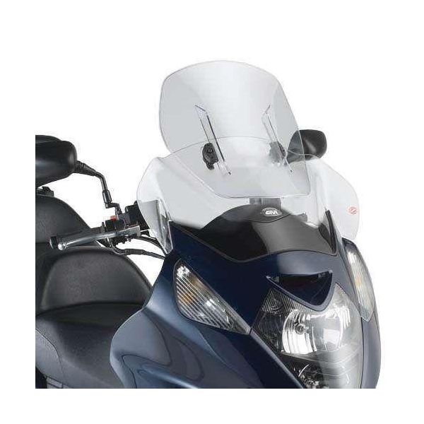 Parabrezza Givi Airflow AF214G Trasparente, Altezza 450-570 Mm, Larghezza 590 Mm Per Modelli Honda-image