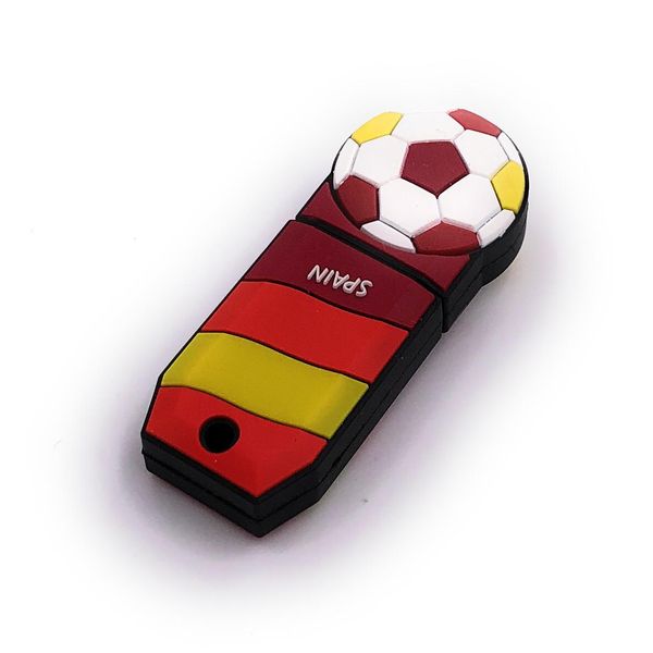Onwomania Calcio Spagna Wm Divertente Chiavetta Usb 64 Gb Usb 2.0-image
