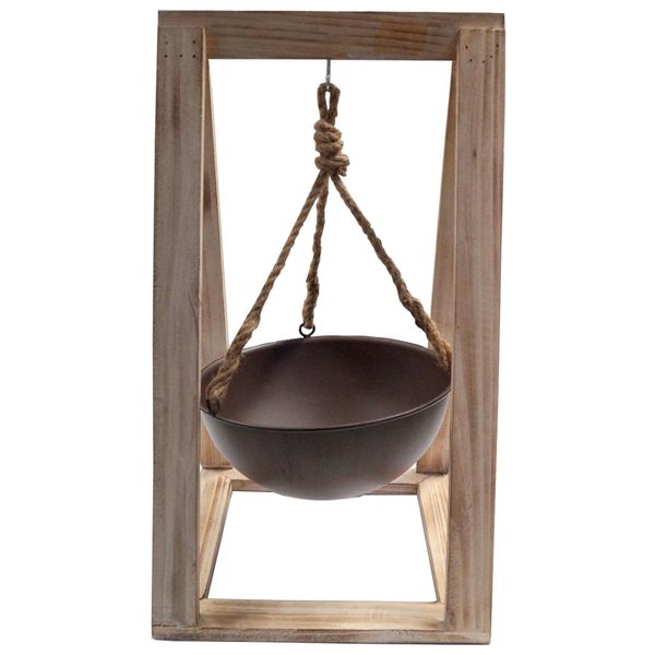 Cesto Sospeso Grande Di Circa 60 Cm - Decorazione Da Giardino-image