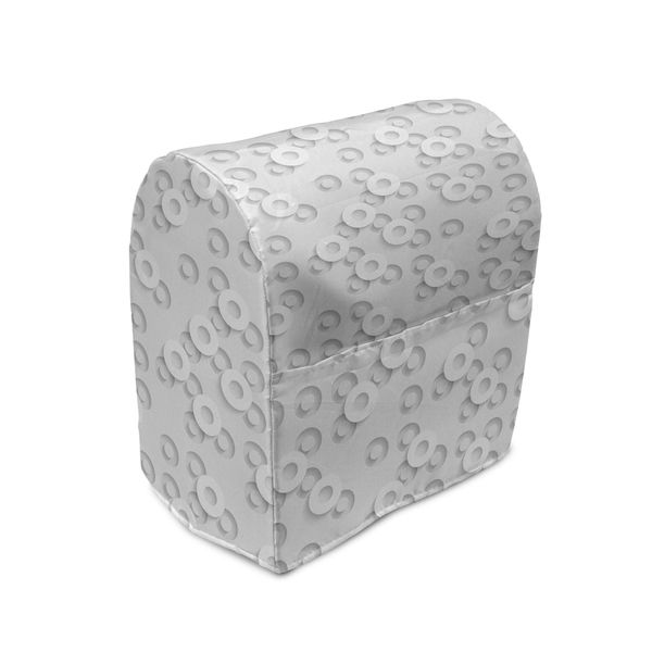 Abakuhaus Copertura Per Frullatore A Immersione Geometrica, Nastro Adesivo, Custodia Per Utensili Da Cucina Con Tasche, 36 X 39 X 24 Cm, Grigio-image