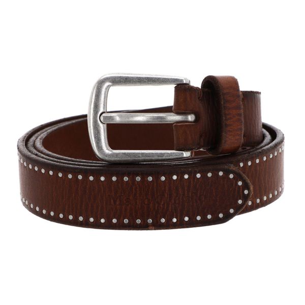 Marc O'polo Pelle Cintura Hemma - Rivet Ladies' Belt W90 Burnt Camel Marrone-image