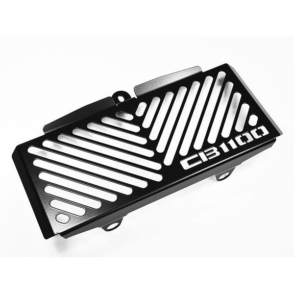 Copriradiatore Zieger Compatibile Con Honda Cb 1100 Design Logo Nero-image
