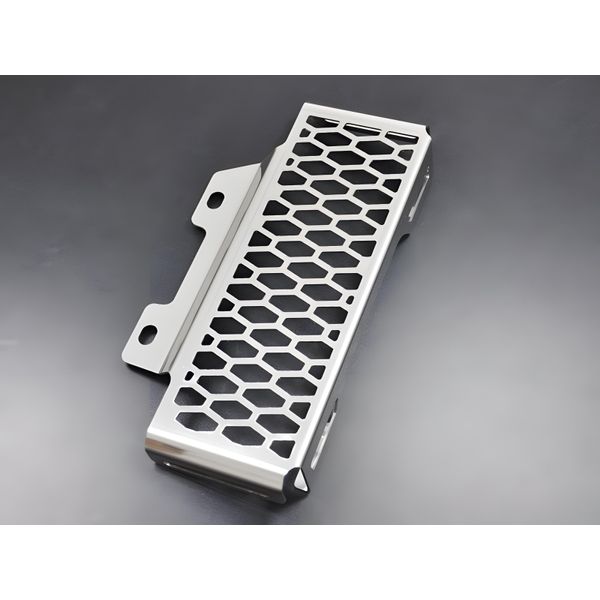 Copriradiatore Zieger Compatibile Con Harley Davidson Xr 1200 Clean Argento-image