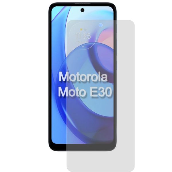 3X Pellicola Protettiva Per Motorola Moto E30 Protezione Dello Schermo Cristallino Antibatterico-image