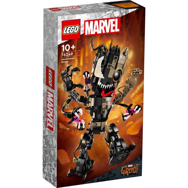 Lego 76249 Marvel Venomised Groot Giocattolo Da Costruzione, Trasforma Baby Groot Nella Versione Venomised, Personaggio Guardiano Della Galassia, Set Da Gioco E Da Esposizione, Regalo Per I Fan Degli Avengers-image