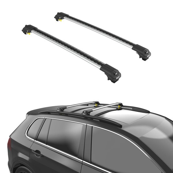 Carriera Tetto Turtle AIR-1 Volkswagen Passat Variant (B7) , Argento-image