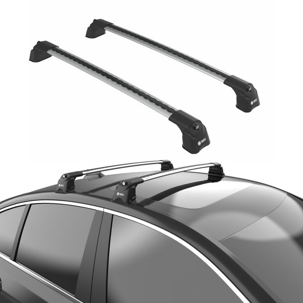 Tetto Turtle Carrier AIR-3 , Argento Vauxhall Combo Life 2019 - 2024 (Monovolume)-image