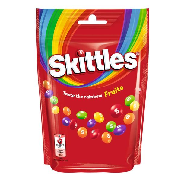 Skittles 456361 Fruits Kaubonbons 136,0 G-image
