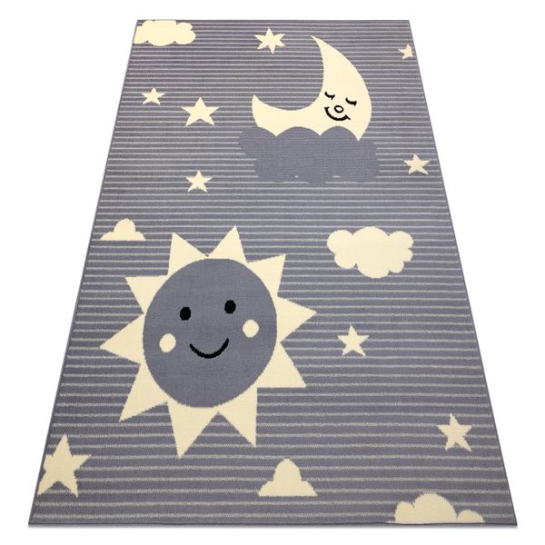 Tappeto Bcf Flash Sky 4001 - Cielo, Stelle Grigio Grigio 200X300 Cm-image