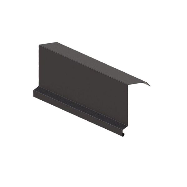 Binario Superiore RŠ 333, 2 M, Zinco Verniciato, Marrone Scuro (Ral 8019)-image