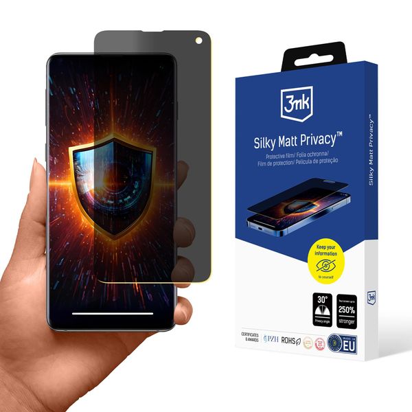 Samsung Galaxy S10 - Privacy Setosa Opaca 3Mk-image